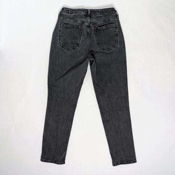 Madewell Curvy Perfect Vintage Jeans 28 Charcoal Gray Mom Jean Aesthetic '90s - Picture 11 of 11